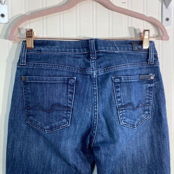 FOR ALL MANKIND Gwenevere Washed Jeans Sz 25 - Picture 6 of 7